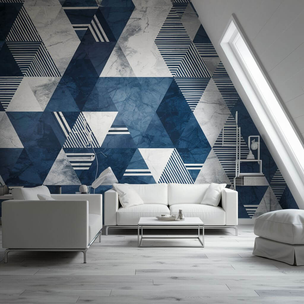 Geometric Wallpaper Design